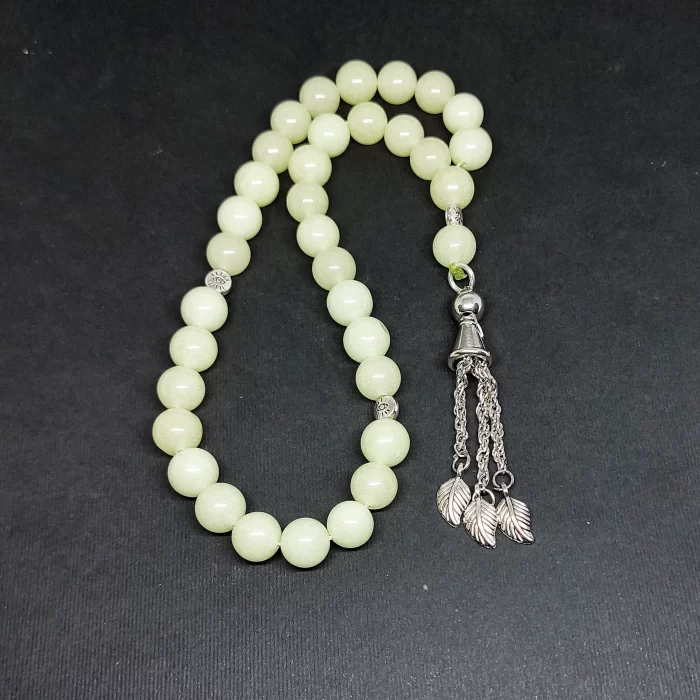 A rosary of luminous energy stone