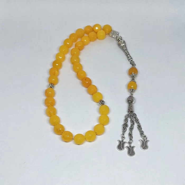 Sesame Honor Agate Prayer Beads