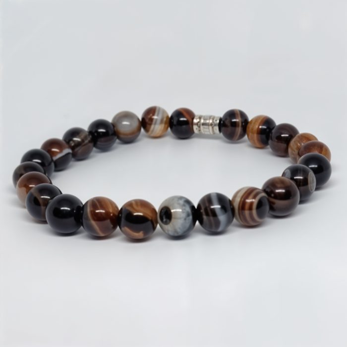 Natural Sulaimani Agate Prayer Beads