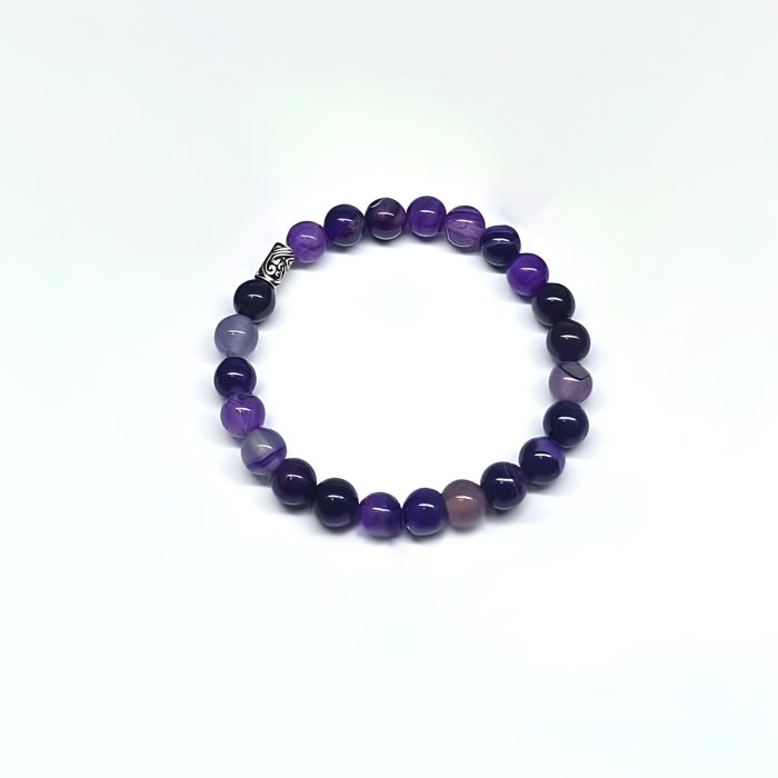 Purple Sardonyx Natural Bracelet